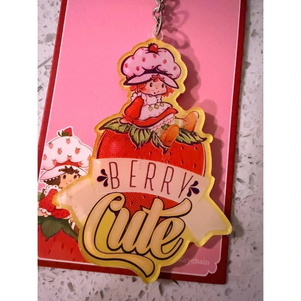 Strawberry Shortcake Berry Cute Acrylic Keychain Surreal Entertainment New